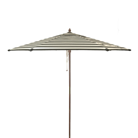 black and white striped patio table umbrella Euro 9ft Umbrella Black and White Stripe