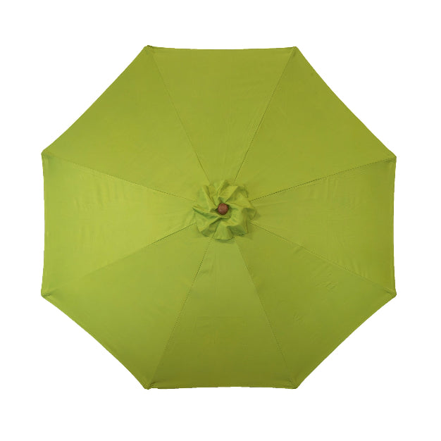 lime green 9 ft patio umbrella DestinationGear Classic Wood Market Patio Umbrella, 9 ft., Lime Green
