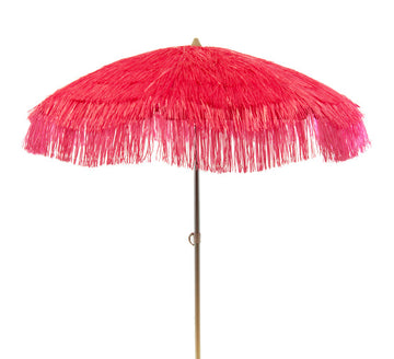 6 Ft Pink Palapa Patio Umbrella