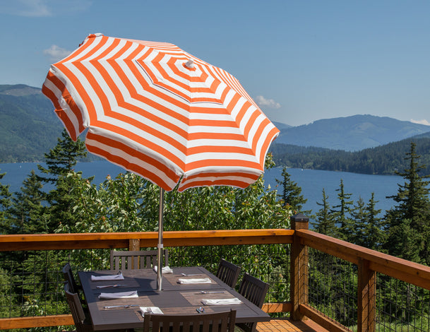 cantilever umbrella on patio Mondawe 13ft Square Solar LED Cantilever Patio Umbrella with Included Base & Bluetooth Light in Gray