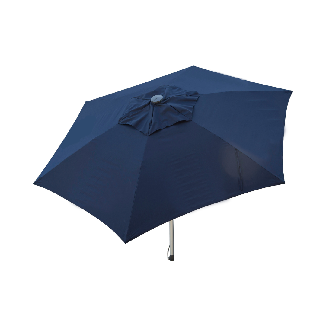 heininger patio umbrella DestinationGear 1205 Navy 8.5' Market Umbrella