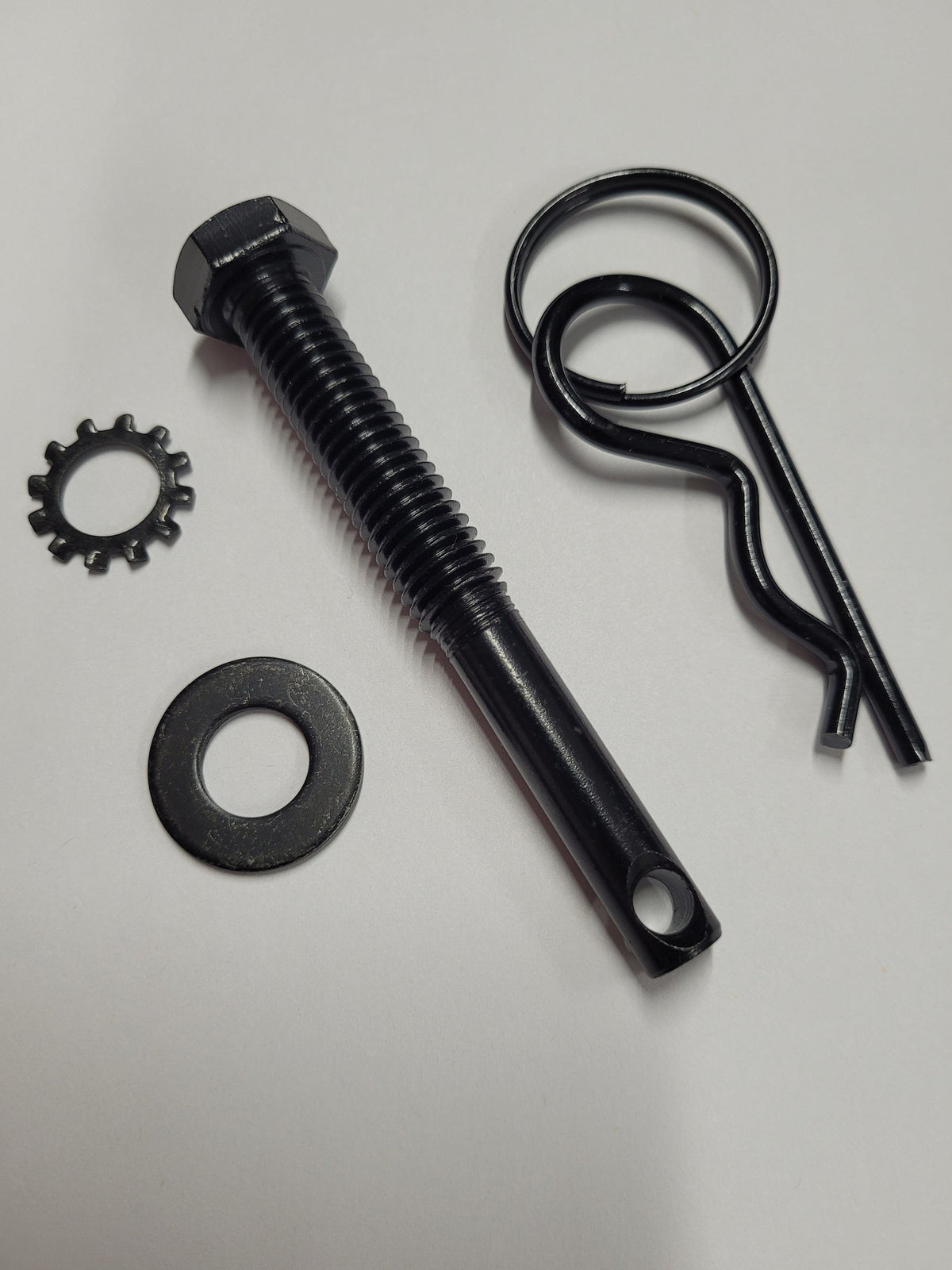 GlideAWAY2 and FlatRack Hitch Bolt, Washers, and Bridge Pin
